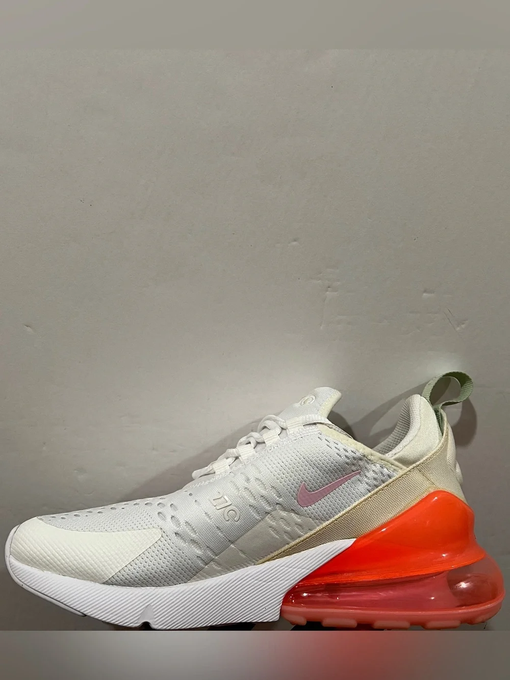 Nike, Girls, Air Max 270, 943345 113 , Pink & White Condition